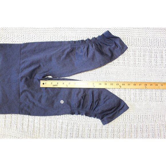 Lululemon Ebb to Street Ruched Cropped leggings Stretch yoga pants Size Small? - Picture 5 of 5